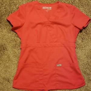 Grey's anatomy scrub top small